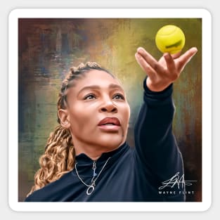 Digital Serena Sticker